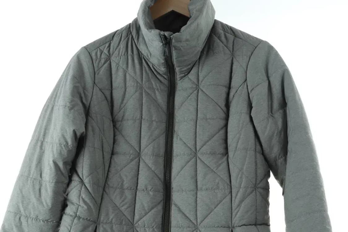 W(S-M) 노스페이스 패딩 점퍼자켓 퀼팅 롱 그레이 고급-16477 상품이미지3