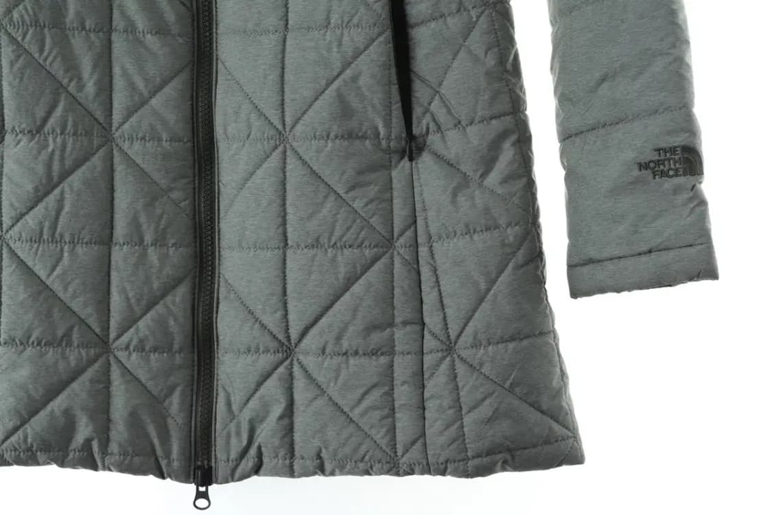 W(S-M) 노스페이스 패딩 점퍼자켓 퀼팅 롱 그레이 고급-16477 상품이미지5