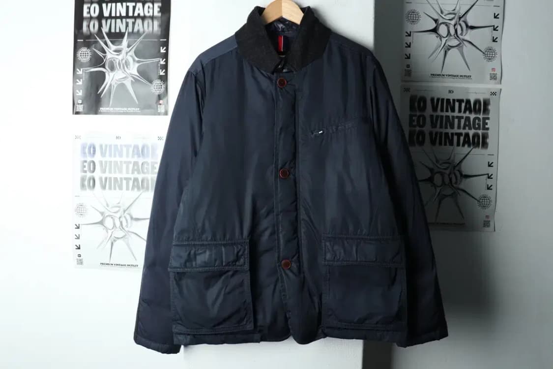 (XL-2XL) 타미힐피거 패딩 점퍼자켓 빅사이즈 네이비-1647A 상품이미지2