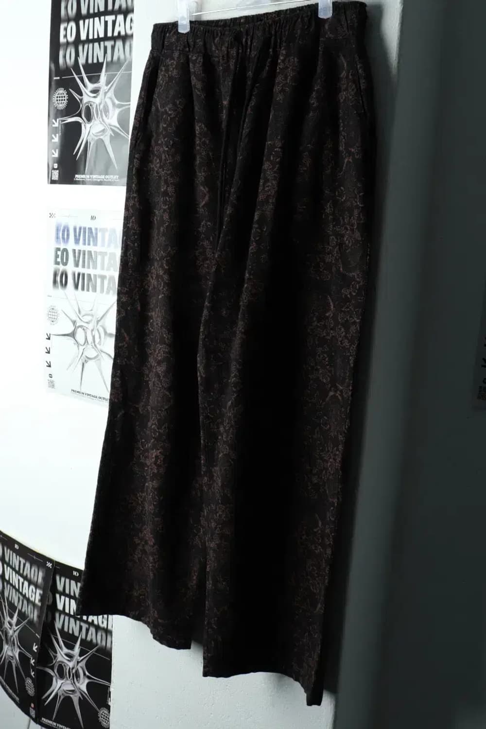 (M-L) 브라운브레스 트레이닝복 바지 와이드핏 플라워-22A5 상품이미지1