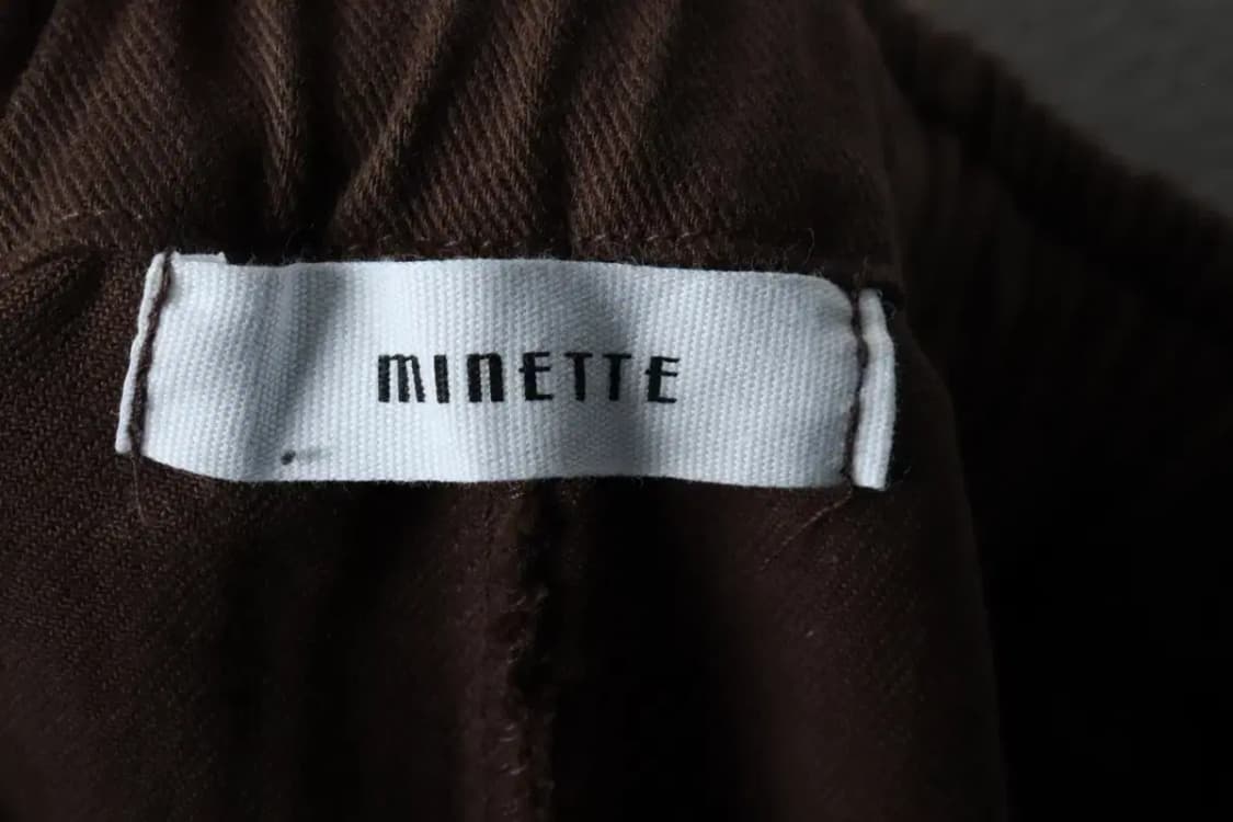 (M) 미네뜨 트레이닝복 바지 벌룬핏 브라운 스트링 시티보이-22AA 상품이미지6