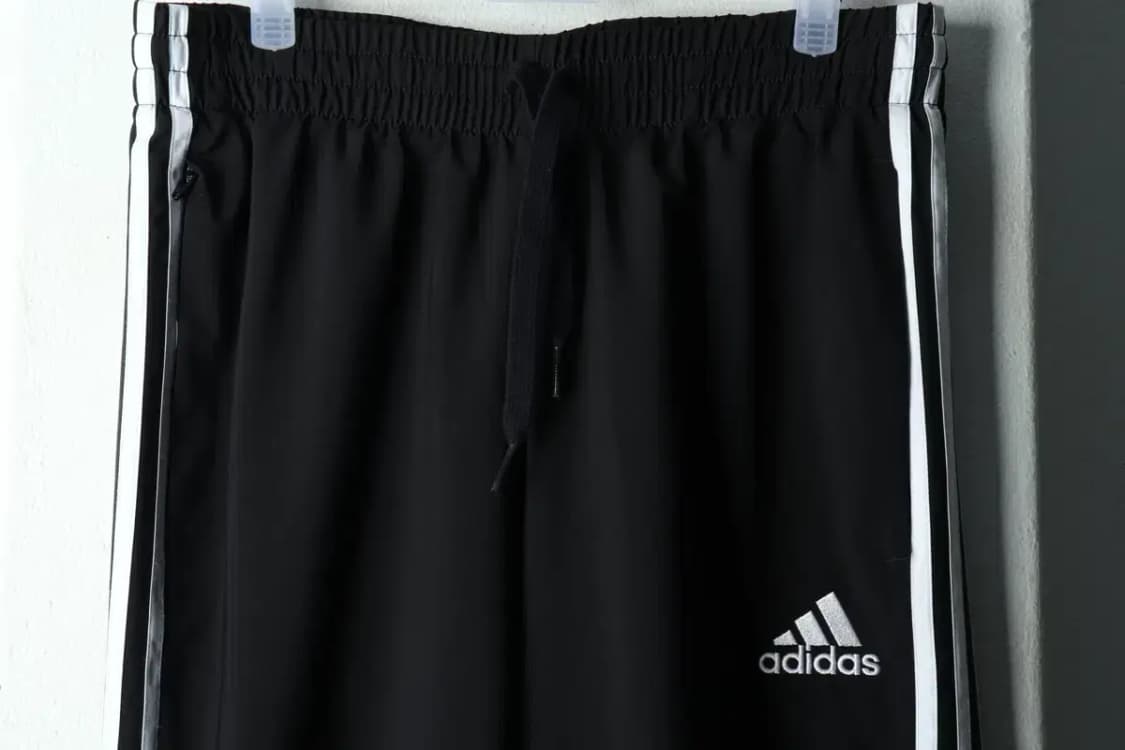(L-XL) 아디다스 트레이닝복 바지 우븐 블랙 올드스쿨-22B1 상품이미지3