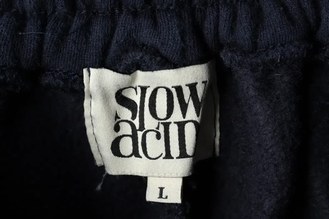 (L-XL) 슬로우애시드 트레이닝복 바지 네이비 스트릿 밴딩-22B2 상품이미지10