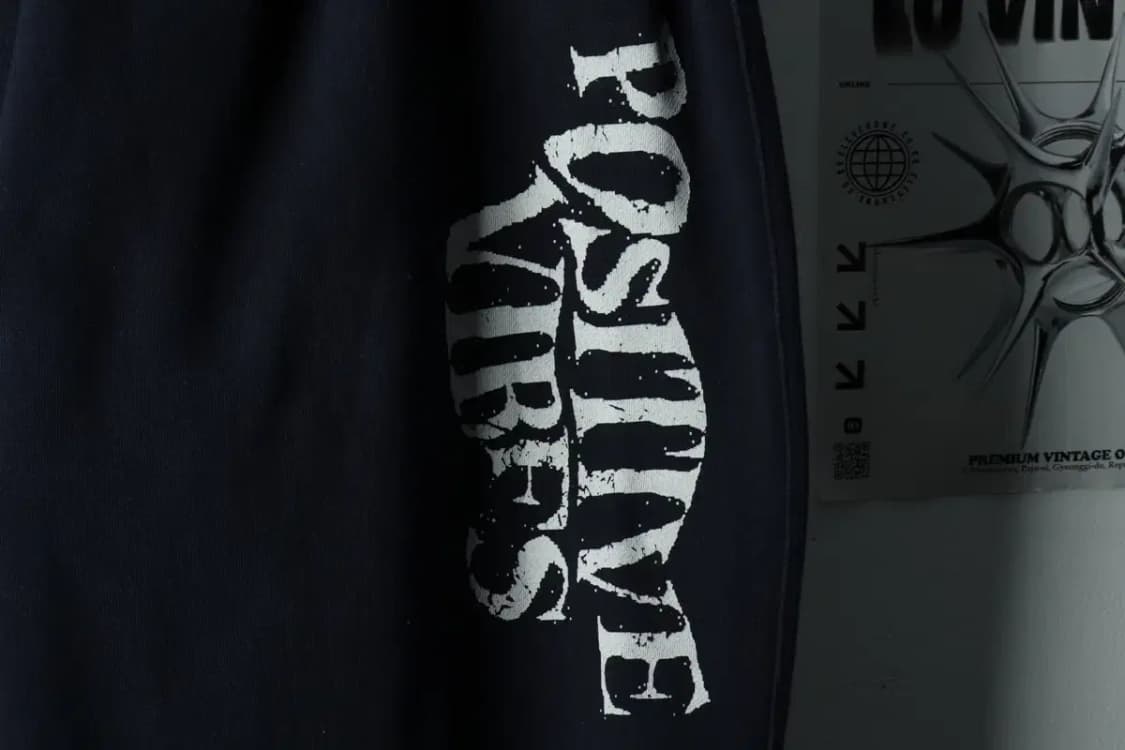 (L-XL) 슬로우애시드 트레이닝복 바지 네이비 스트릿 밴딩-22B2 상품이미지6