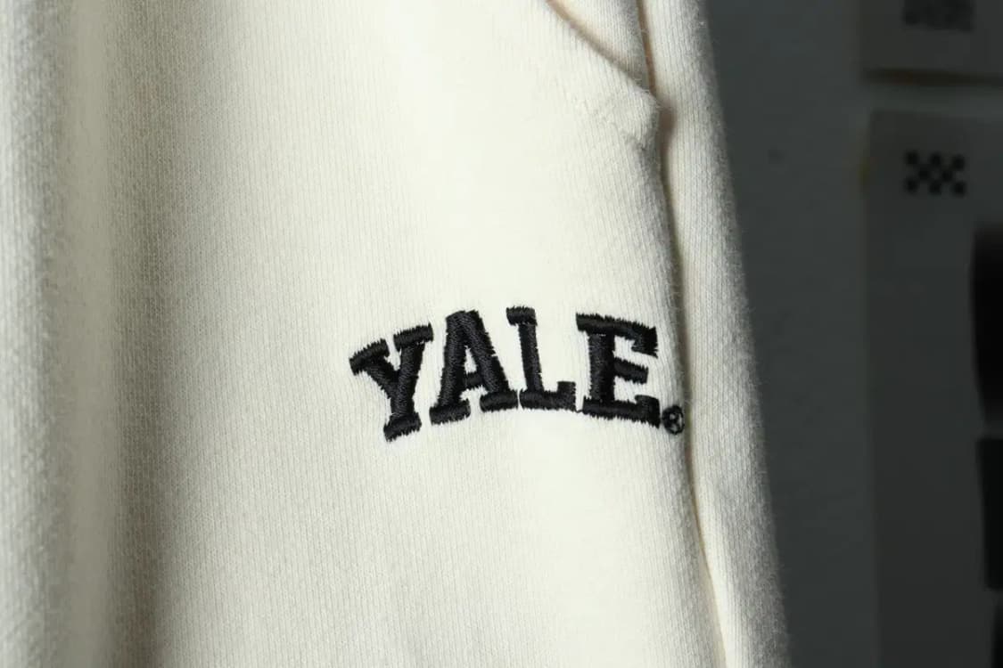 (XL) 예일 트레이닝복 바지 화이트 조거 밴딩-22B4 상품이미지5