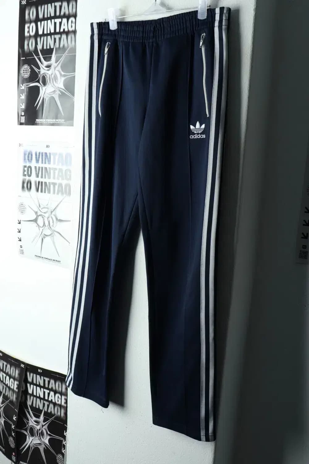 W(M) 아디다스 트레이닝복 바지 유로파 네이비-22B6 상품이미지1