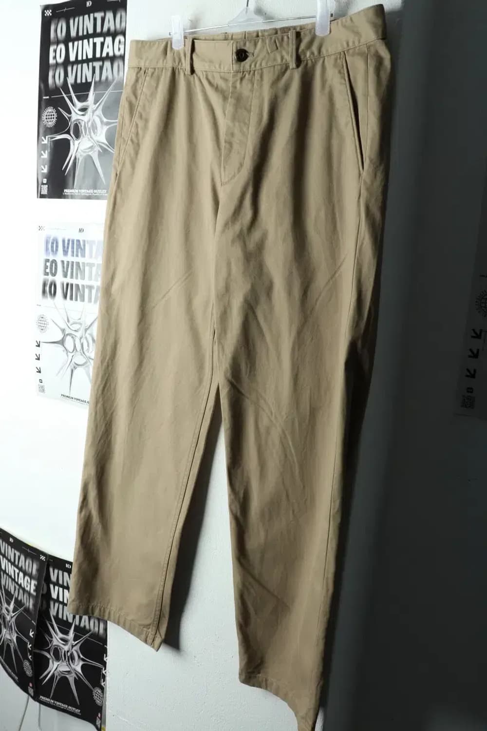 (L-XL) 커버낫 면바지 팬츠 베이지 치노-22B8 상품이미지1