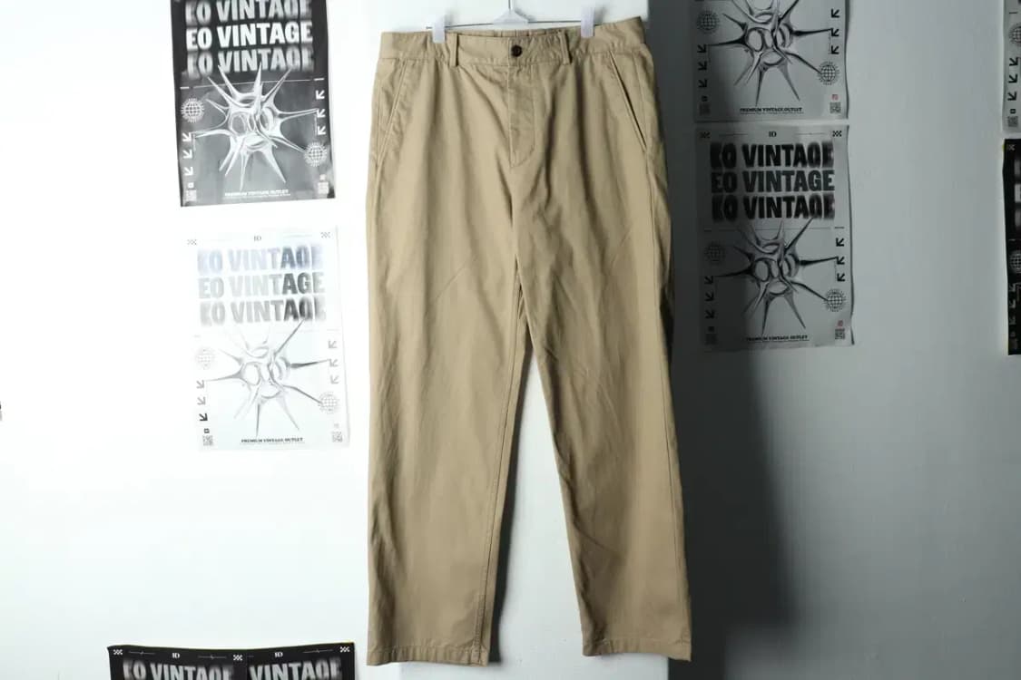 (L-XL) 커버낫 면바지 팬츠 베이지 치노-22B8 상품이미지2