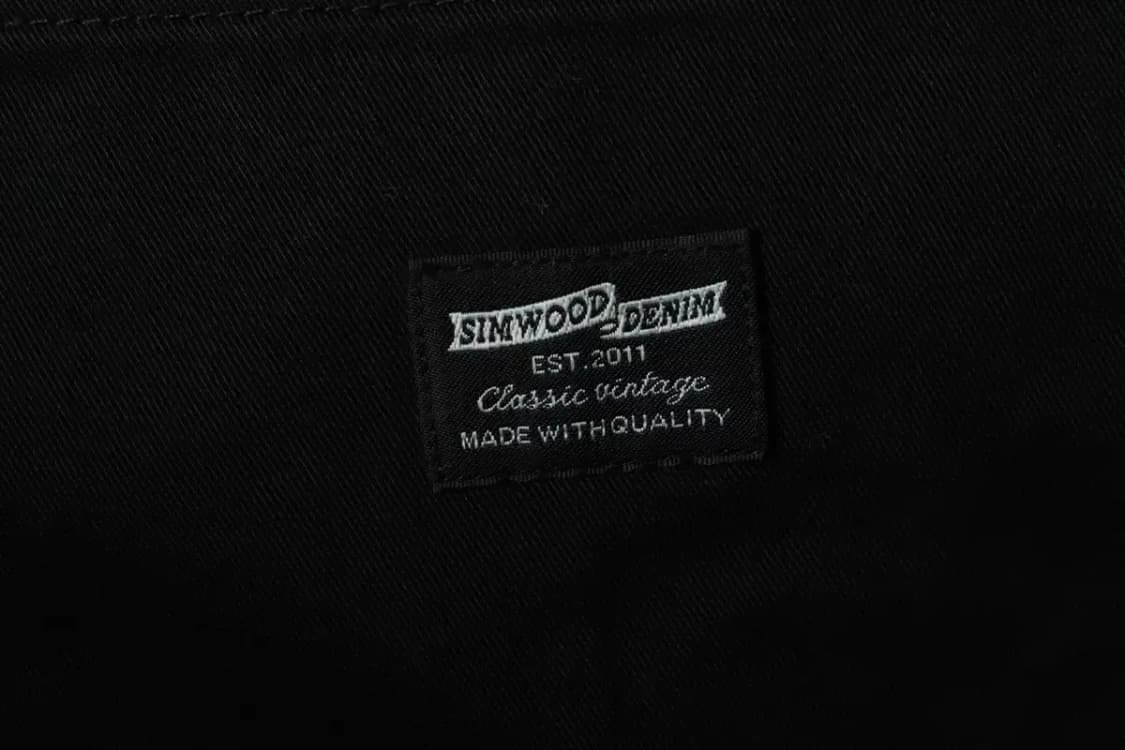 (XL-2XL) 브랜드빈티지 면바지 팬츠 와이드 블랙-22BA 상품이미지5