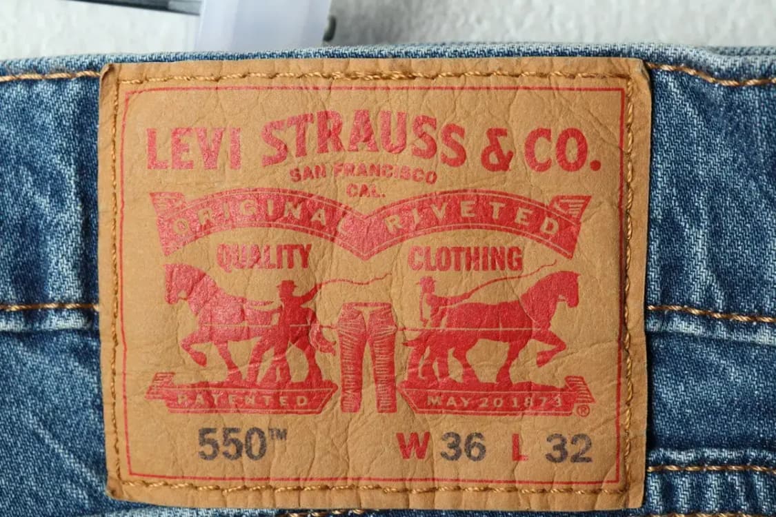 (2XL-3XL) 리바이스 청바지 데님 빅사이즈 550 연청-22BE 상품이미지6