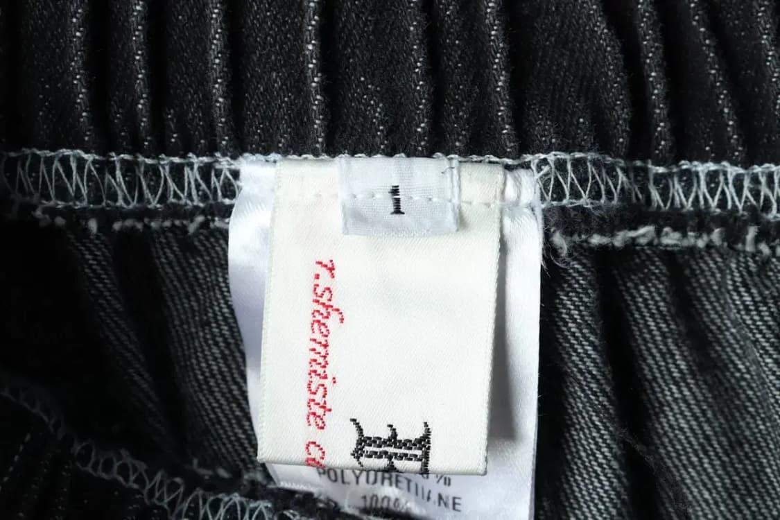 W(S-M) 알에스에스씨 청바지 데님 흑청 셔링 밴딩 카고-22C3 상품이미지7