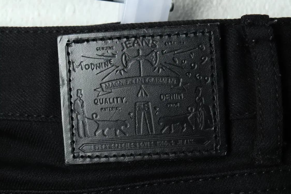 W(L) 모드나인 청바지 데님 흑청 슬림핏-22C5 상품이미지5