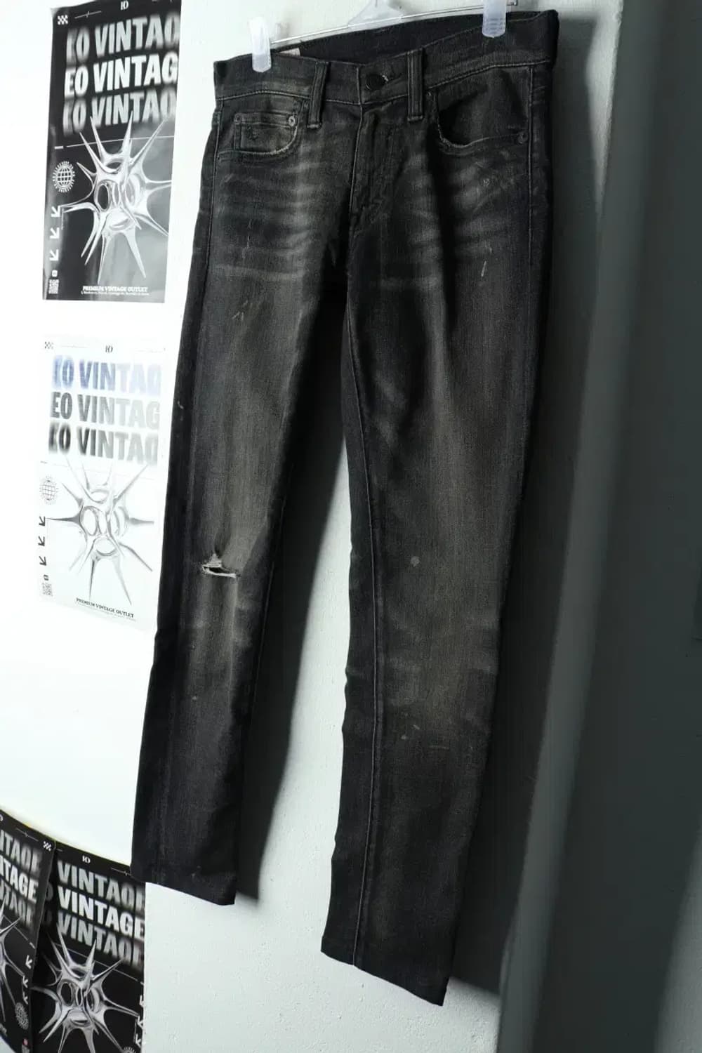 W(M) 폴로 랄프로렌 청바지 데님 흑청 워싱-22C7 상품이미지1