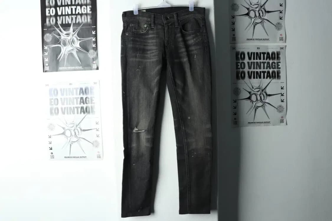 W(M) 폴로 랄프로렌 청바지 데님 흑청 워싱-22C7 상품이미지2