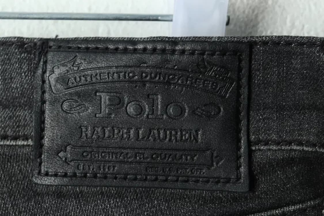 W(M) 폴로 랄프로렌 청바지 데님 흑청 워싱-22C7 상품이미지6