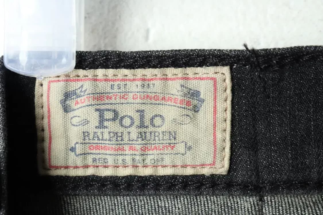 W(M) 폴로 랄프로렌 청바지 데님 흑청 워싱-22C7 상품이미지7