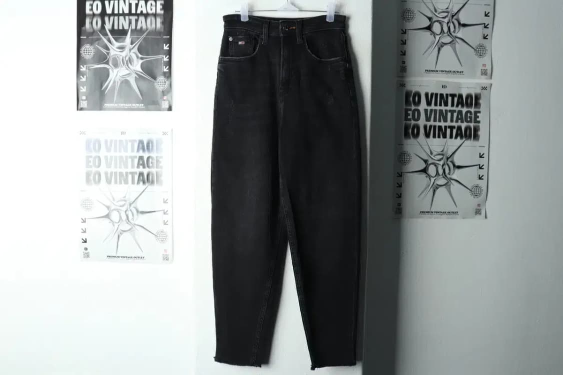 W(XS-S) 타미힐피거 청바지 데님 흑청 슬림핏-22C8 상품이미지2