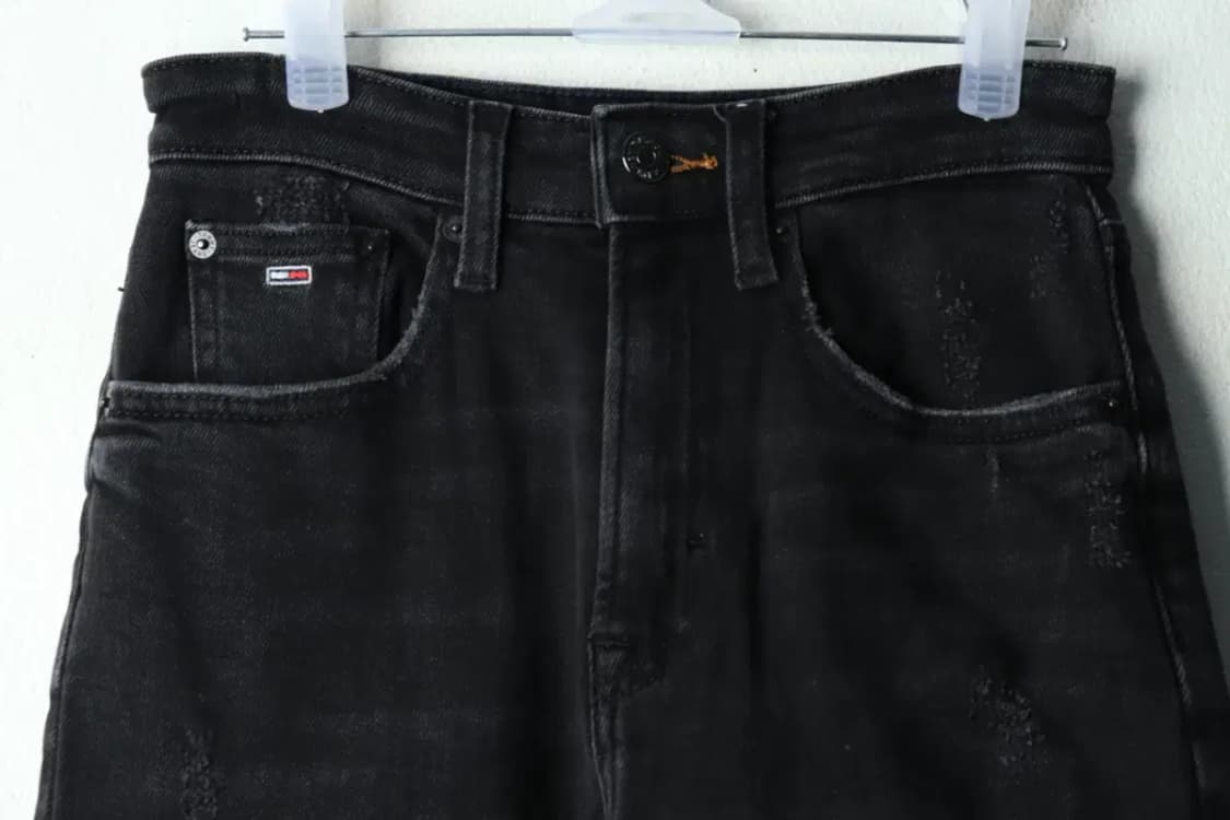 W(XS-S) 타미힐피거 청바지 데님 흑청 슬림핏-22C8 상품이미지3