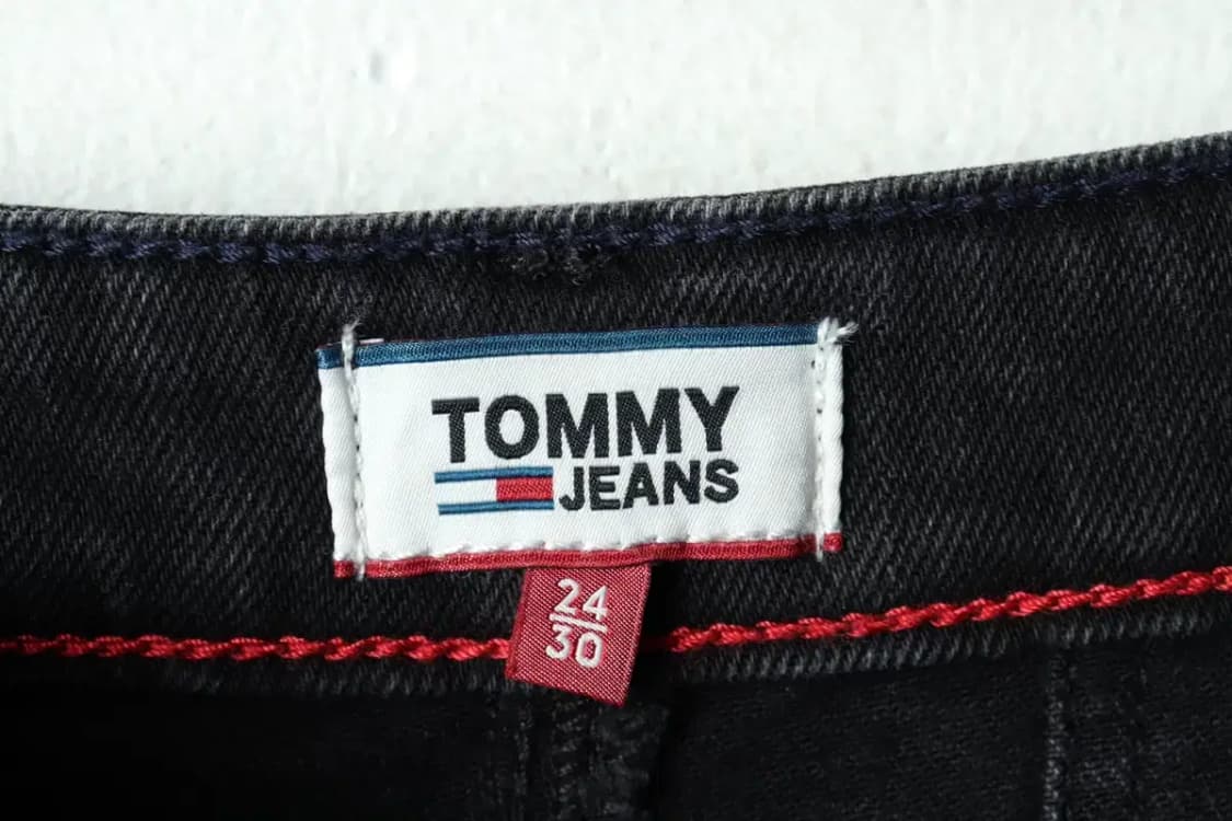 W(XS-S) 타미힐피거 청바지 데님 흑청 슬림핏-22C8 상품이미지7