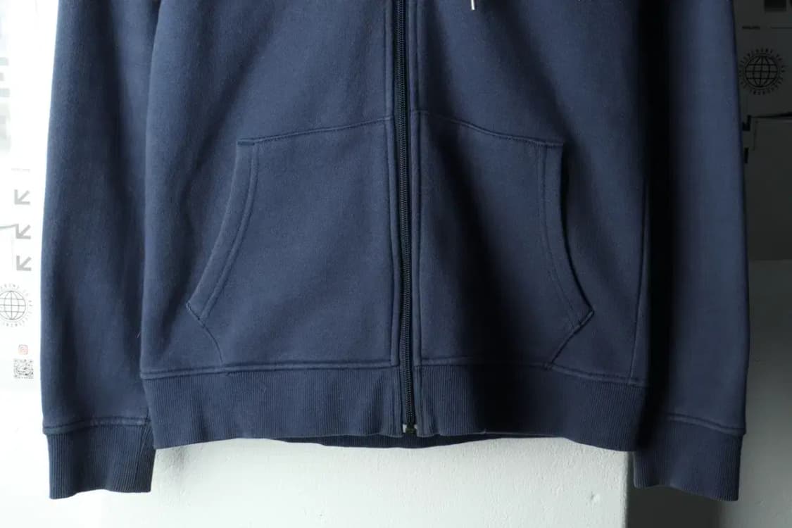 W(M) 노스페이스 후드집업 네이비 기모 퍼 Y2K-1658A 상품이미지4