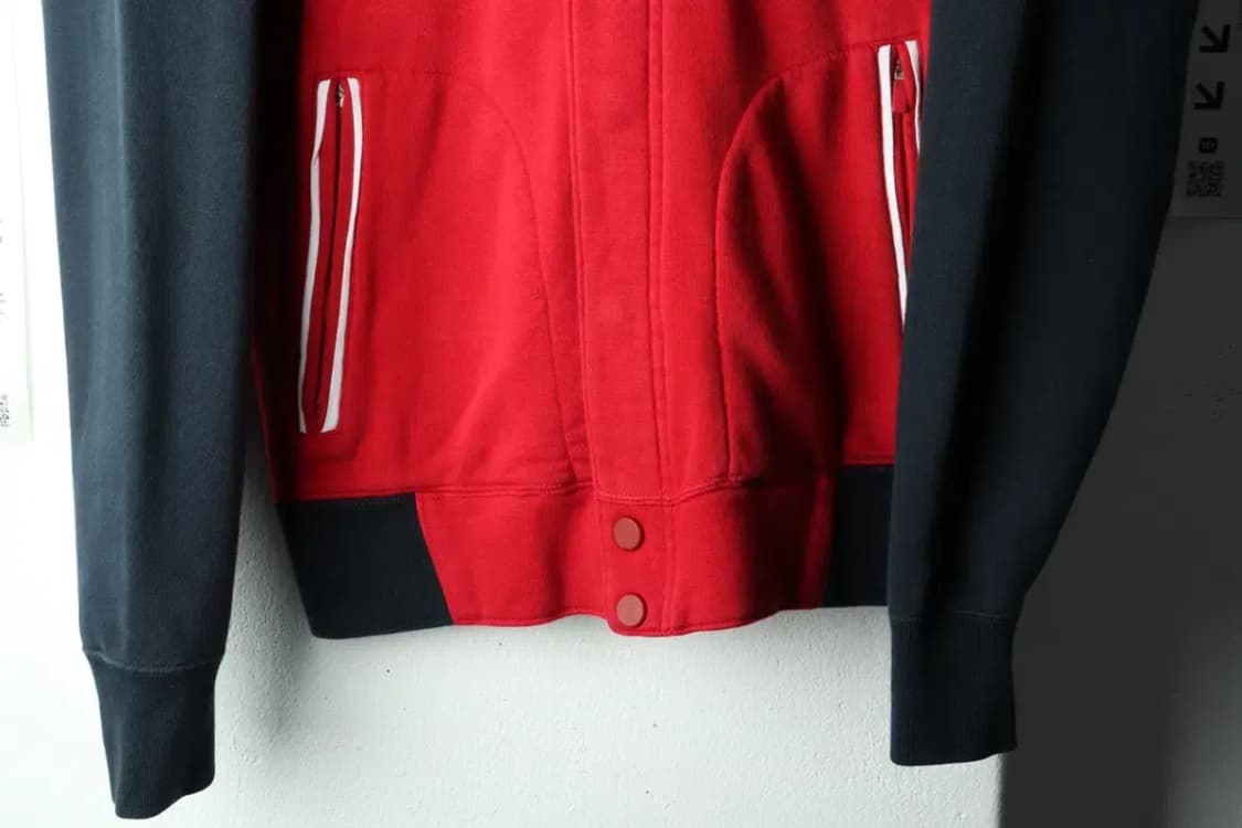(S) 조던 후드집업 Y2K 레드 기모 올드스쿨 희귀 자수-1658B 상품이미지4
