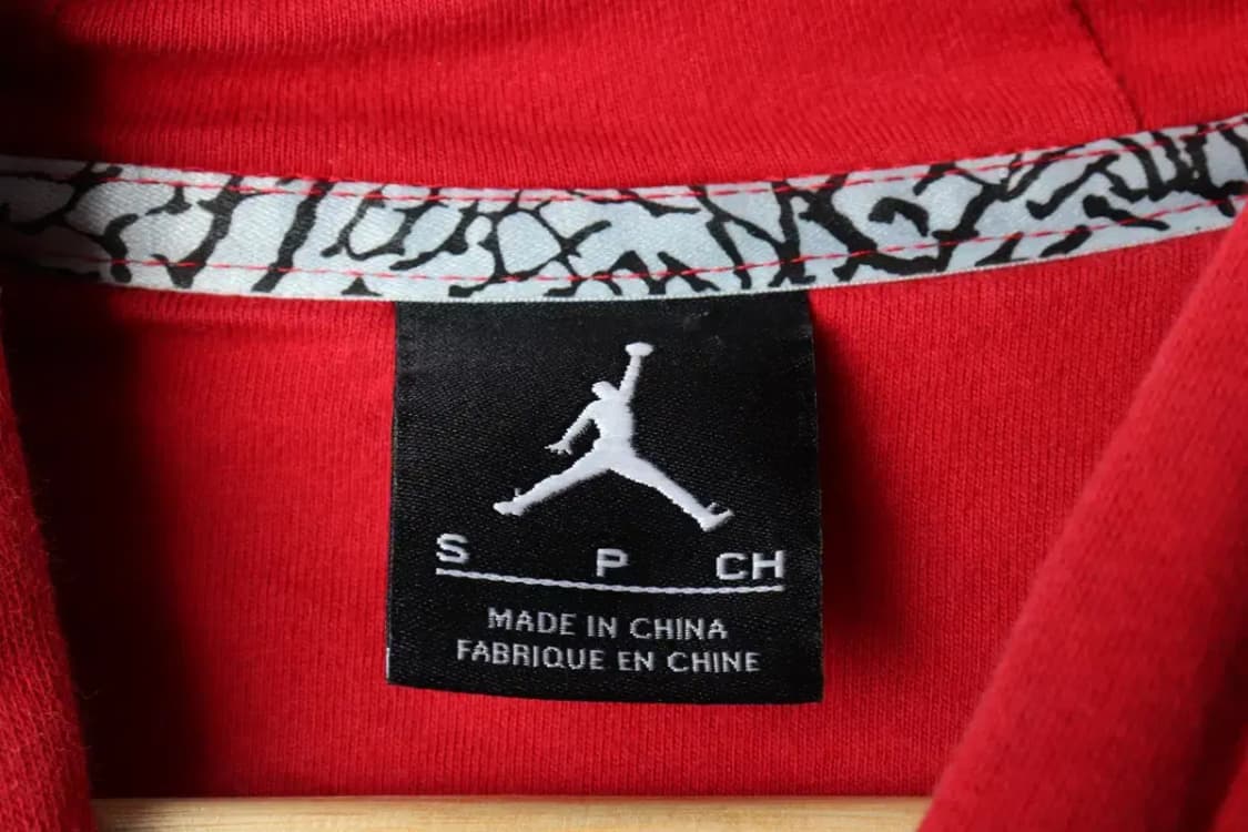 (S) 조던 후드집업 Y2K 레드 기모 올드스쿨 희귀 자수-1658B 상품이미지7