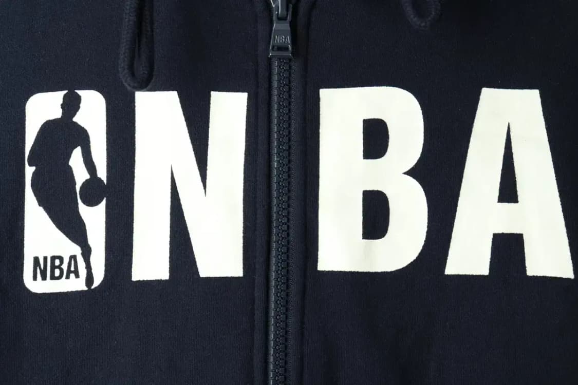 (L-XL) NBA 엔비에이 후드집업 네이비 기모 퍼 Y2K-1658E 상품이미지5