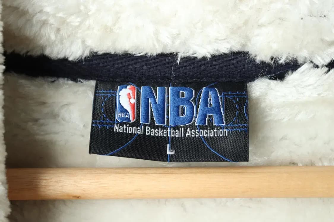 (L-XL) NBA 엔비에이 후드집업 네이비 기모 퍼 Y2K-1658E 상품이미지6
