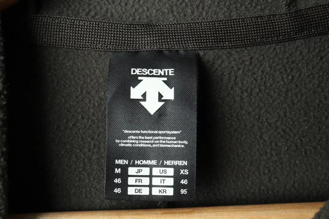 (M-L) 데상트 후드집업 카키 기모 폴리 유니크-16590 상품이미지7