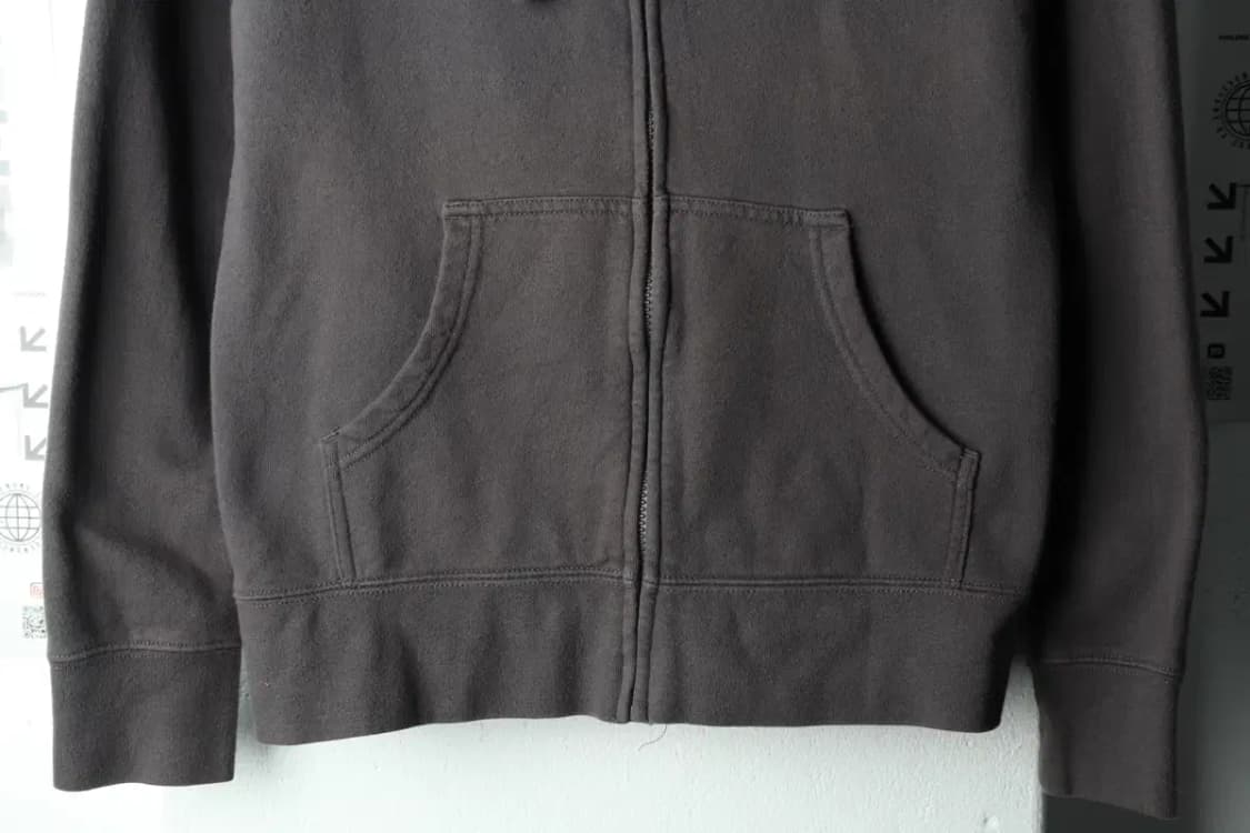 W(M) 노스페이스 후드집업 차콜 빅로고 기모 희귀 대장 매물-16592 상품이미지4