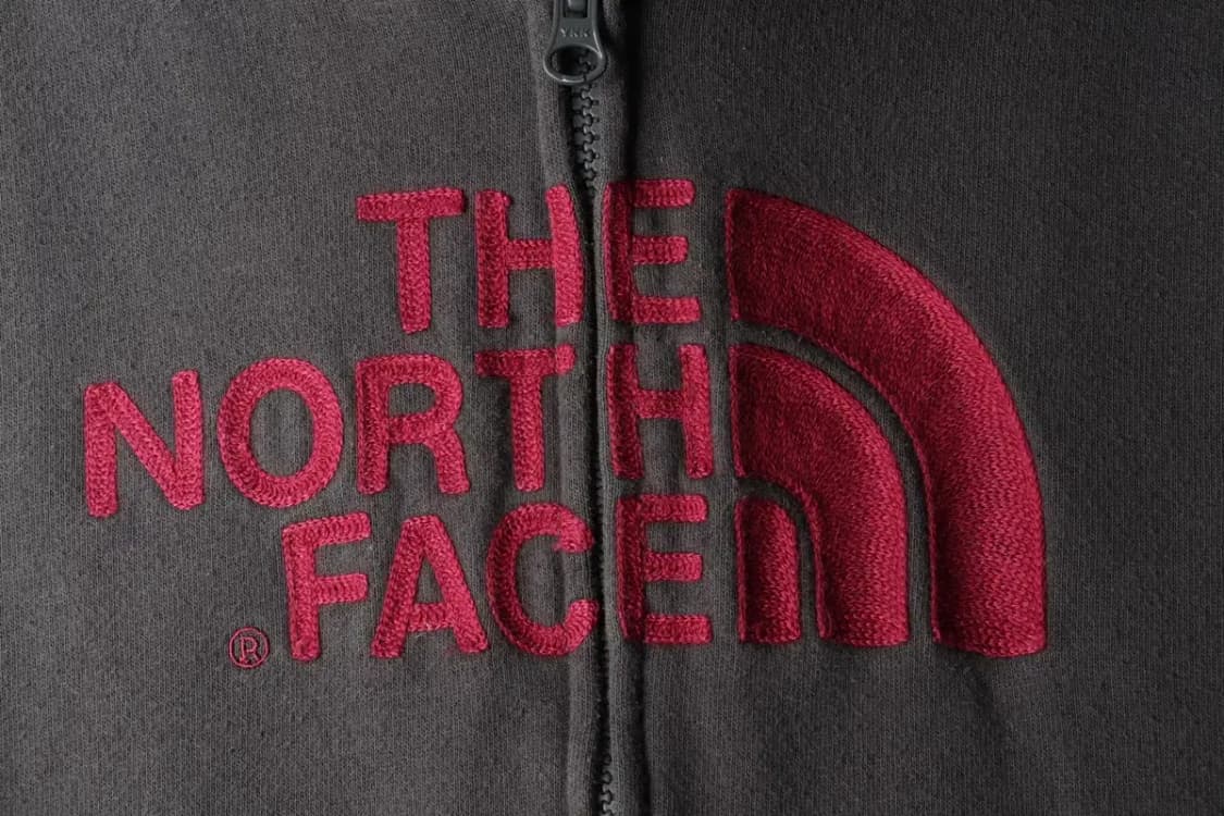 W(M) 노스페이스 후드집업 차콜 빅로고 기모 희귀 대장 매물-16592 상품이미지5
