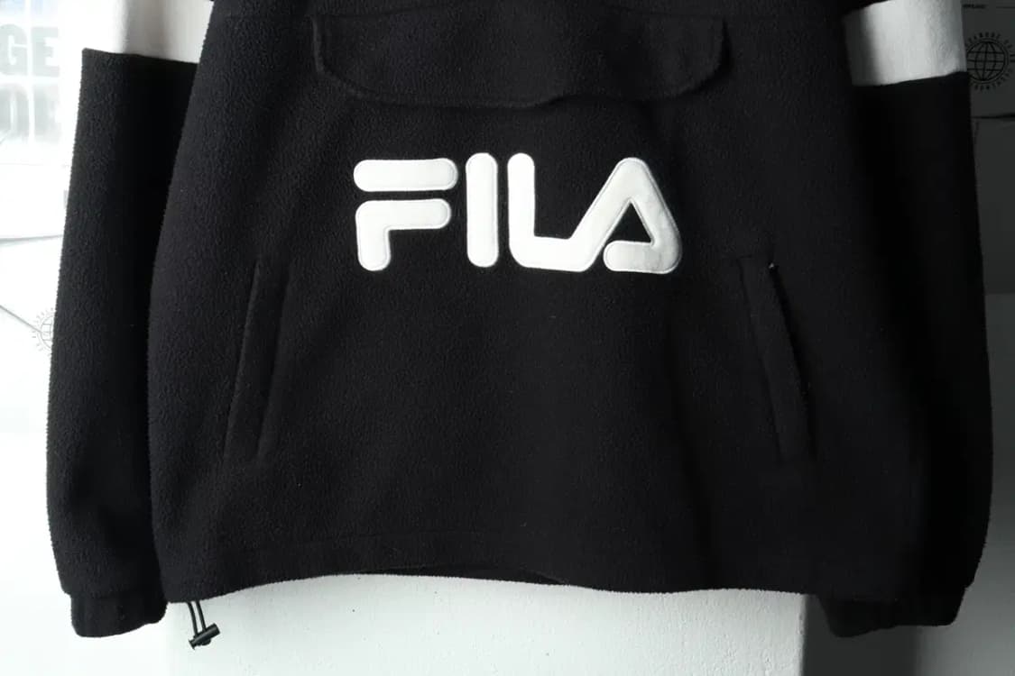 (S-M) 휠라 집업 바람막이 점퍼자켓 후리스 플리스 범고래-16594 상품이미지4