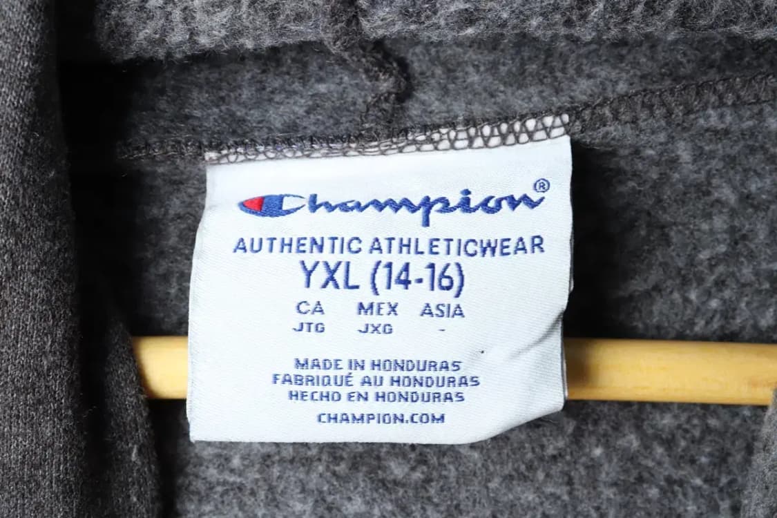 (F) 챔피온 후드티셔츠 아동 키즈 차콜 기모-16596 상품이미지6