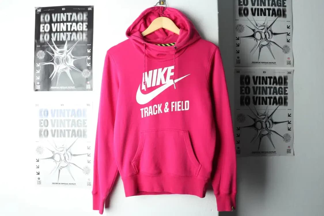W(M) 나이키 후드티셔츠 테크팩 핑크 올드스쿨-1659B 상품이미지2