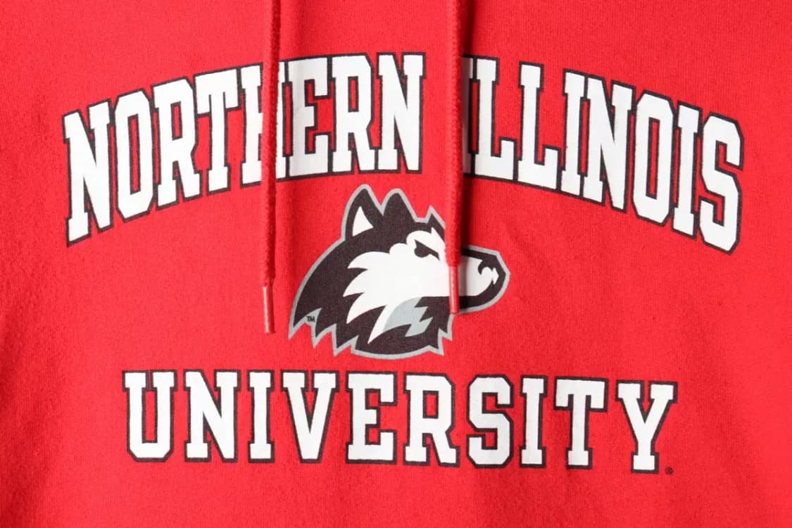 W(2XL) 챔피온 후드티셔츠 노던 일리노이 러셀 기모 USA-1659C 상품이미지5