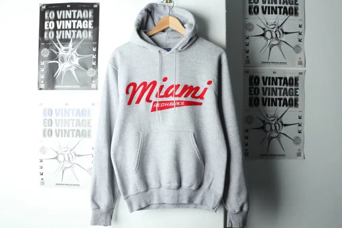 W(S-M) 챔피온 후드티셔츠 레드호크스 기모 그레이-1659D 상품이미지2