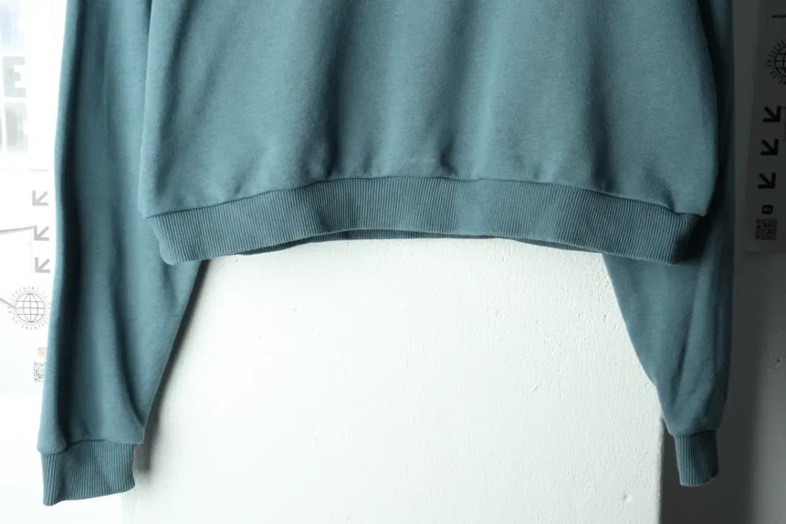 W(M) 나이키 후드티셔츠 블루 크롭 한정판-165A4 상품이미지4