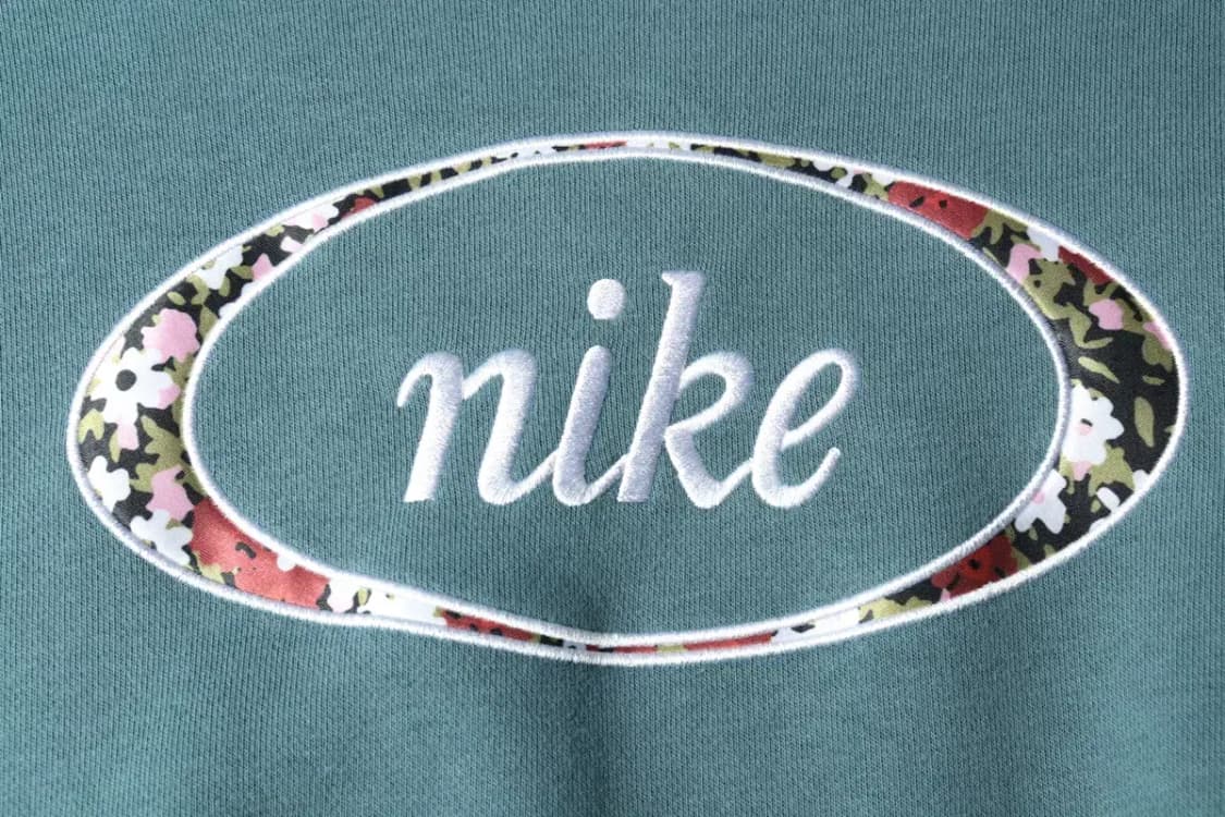 W(M) 나이키 후드티셔츠 블루 크롭 한정판-165A4 상품이미지5