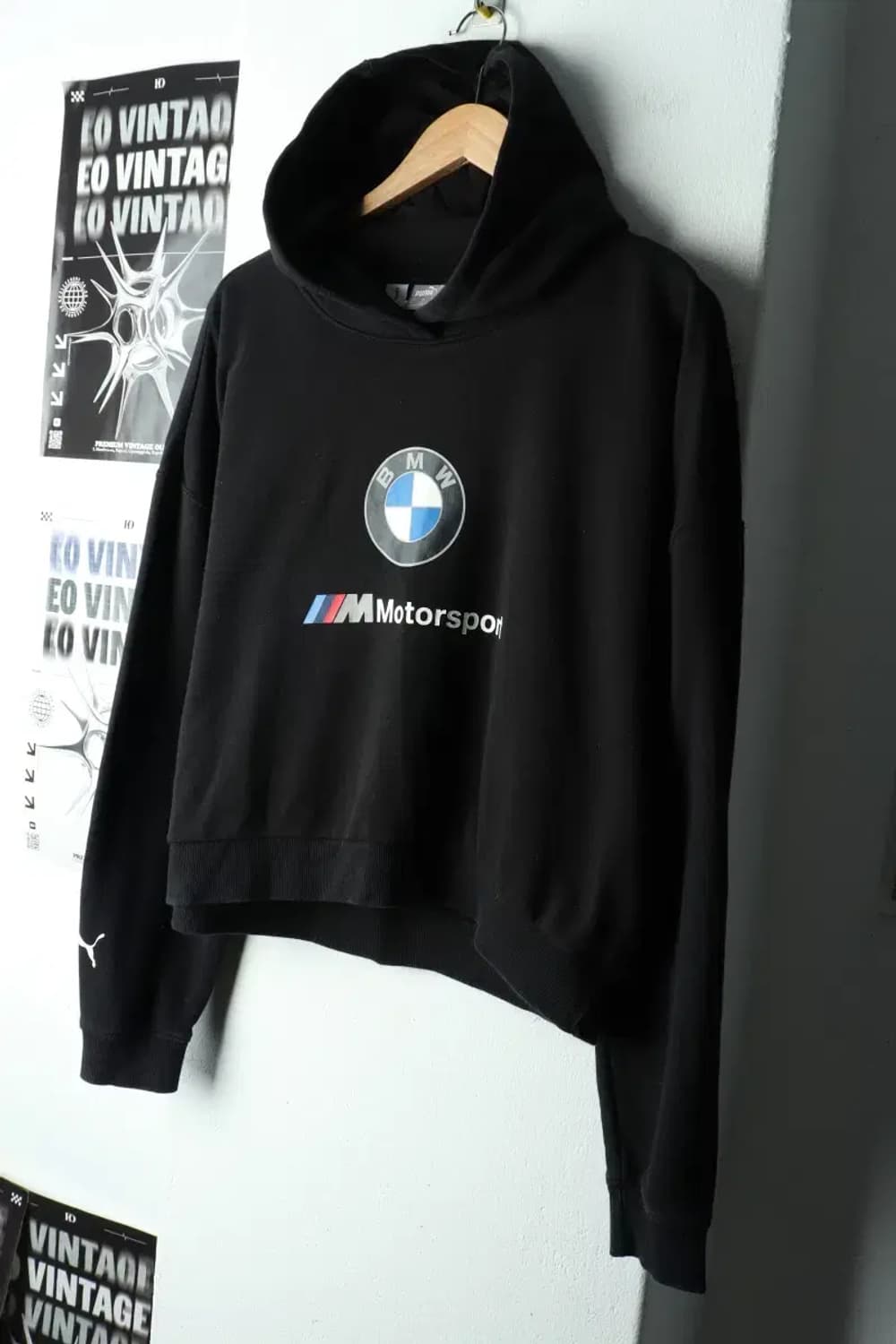 W(M-L) 퓨마 후드티셔츠 MBW M시리즈 크롭-165A6 상품이미지1