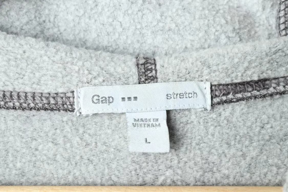 W(L) 갭 후드티셔츠 그레이 기모 Y2K 희귀 매물-165A8 상품이미지6