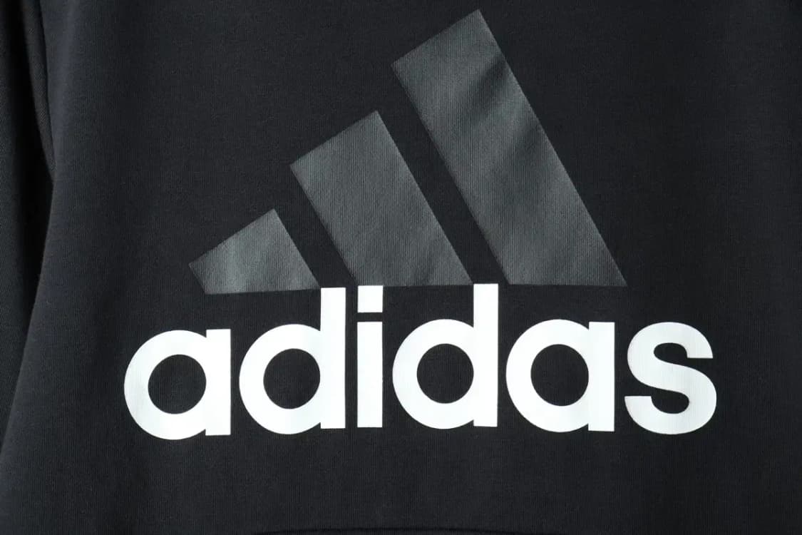 (M-L) 아디다스 후드티셔츠 빅로고 블랙 올드스쿨-165AB 상품이미지5