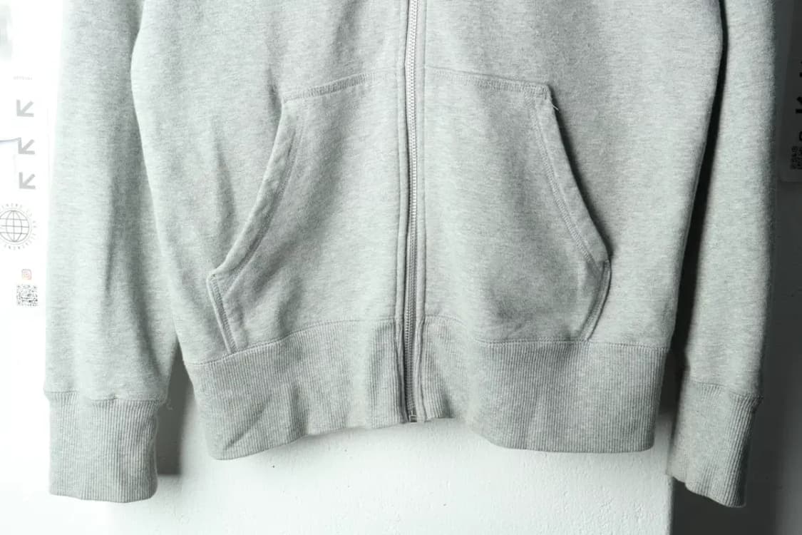 (M-L) 나이키 후드집업 그레이 올드스쿨-165AD 상품이미지4