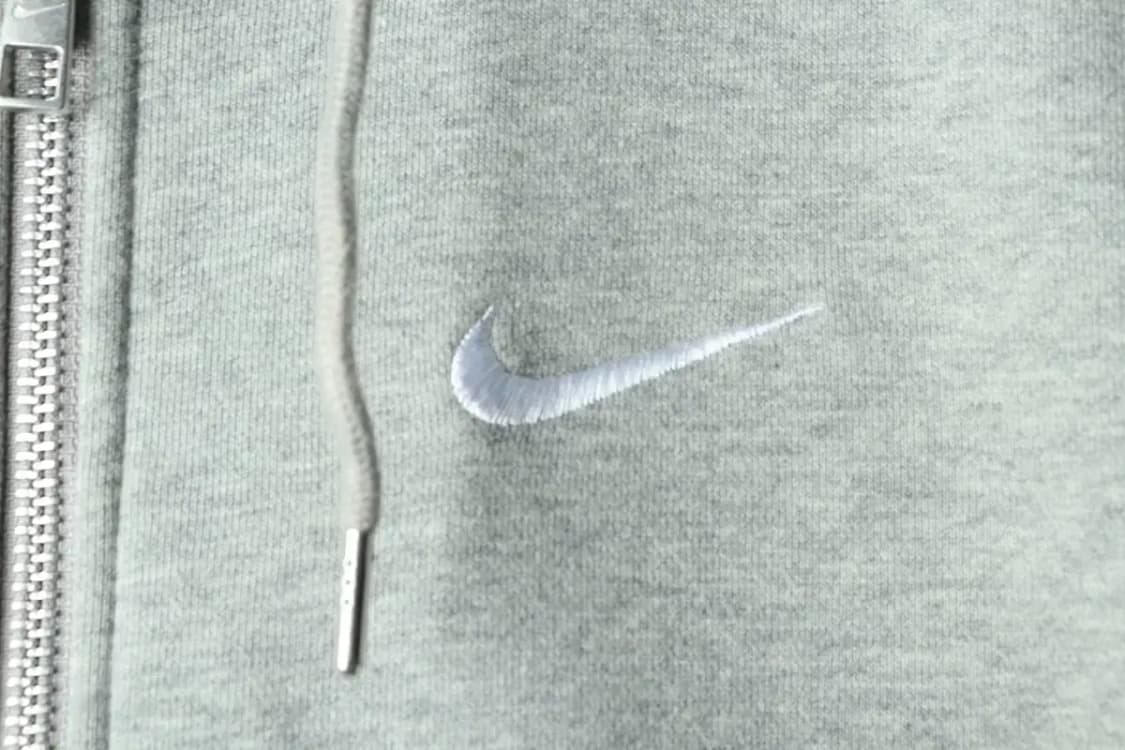 (M-L) 나이키 후드집업 그레이 올드스쿨-165AD 상품이미지5