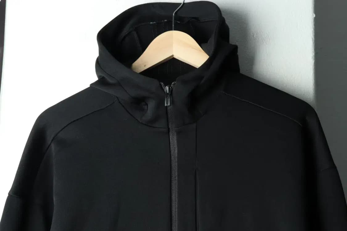 (M) 아디다스 후드집업 블랙 폴리 올드스쿨-165AF 상품이미지3