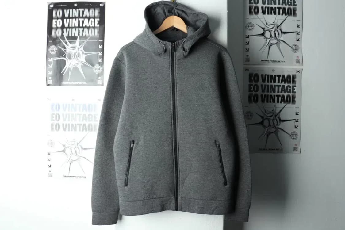 (XL) 아디다스 후드집업 네오프렌 그레이 올드스쿨-165B0 상품이미지2