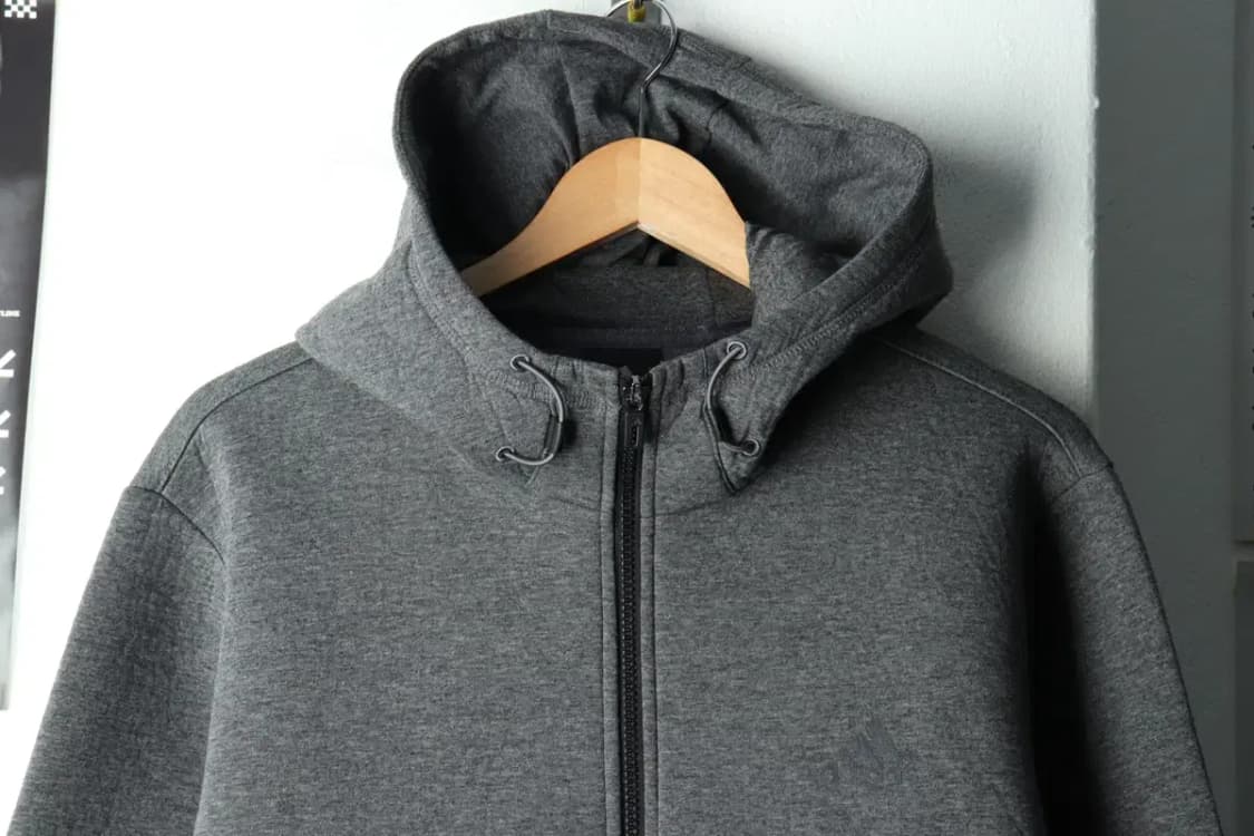 (XL) 아디다스 후드집업 네오프렌 그레이 올드스쿨-165B0 상품이미지3