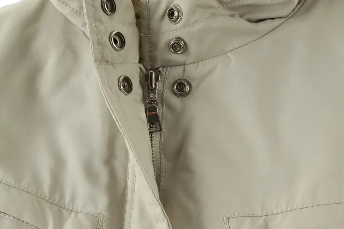 W(S) 발렌시아 패딩 점퍼자켓 안감 기모 베이지 희귀-16620 상품이미지8