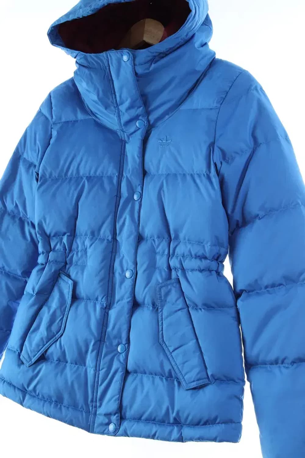 W(S) 아디다스 패딩 점퍼자켓 블루 푸퍼 덕다운 올드스쿨-16623 상품이미지1