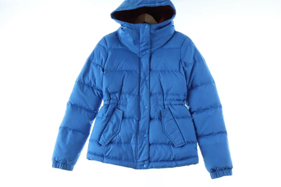 W(S) 아디다스 패딩 점퍼자켓 블루 푸퍼 덕다운 올드스쿨-16623 상품이미지2