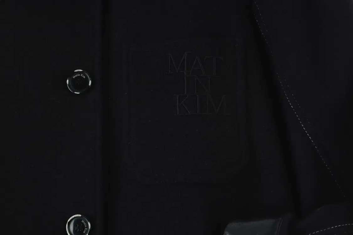 W(F) 마뗑킴 코트자켓 울카켓 숏 가죽배색 희귀-16624 상품이미지8